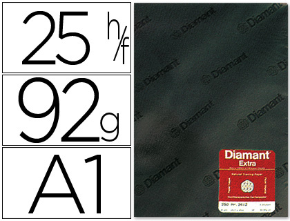 Papel vegetal Diamant A1 92g/m²